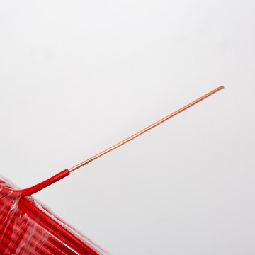 60227 IEC 07 BV-90°C Single-core non-sheathed cable with solid conductor for internal wiring for a conductor temperature of 90 °C